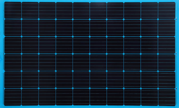 PV Solar Panels Module Blue Color