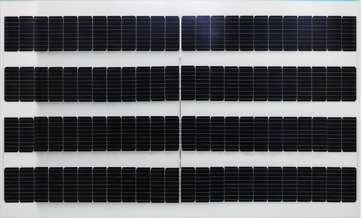 Transparent BIPV Solar Module