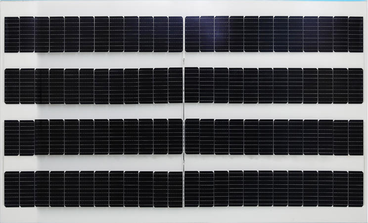 Transparent BIPV Solar Module